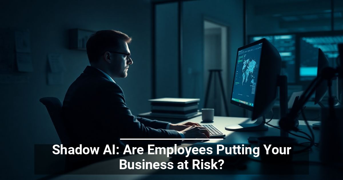 Shadow AI: Are Employees Putting Your Business at Risk?